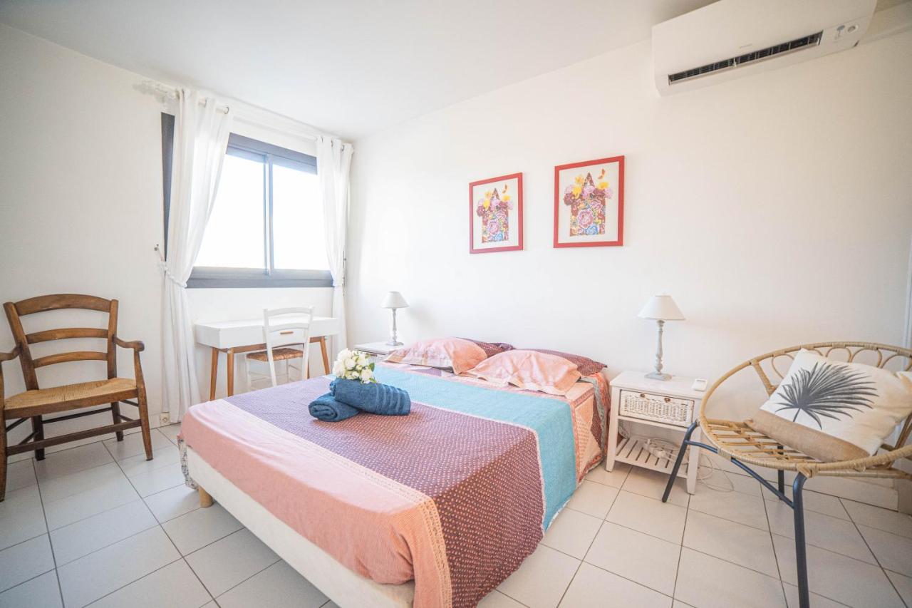 Le Sunrise Vue Mer Acces Plage- Spacieux-2 Terrasses-Wifi - Confort -Top Pros Servicesconciergerielagrandemotte La Grande-Motte Eksteriør billede